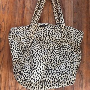Baggu honey leopard Cloud bag